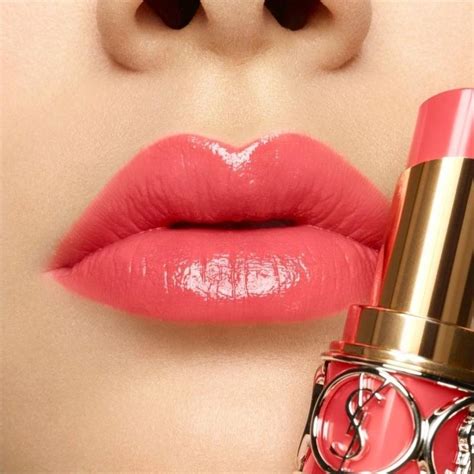 rose rive gauche ysl lipstick|Rouge Volupte Shine .